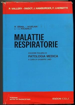 MALATTIE RESPIRATORIE (Medicina) R.Israel Asselain J. J. Pocidalo 1974 C.E.L.I