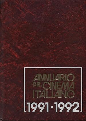 ANNUARIO DEL CINEMA ITALIANO e Audiovisivi 1991-1992 di Alessandro Ferraru - B05