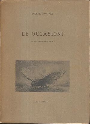 LE OCCASIONI di Eugenio Montale 2° edizione accresciuta 1940 Einaudi