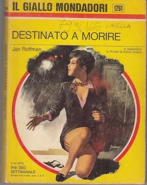 Il Giallo Mondadori n. 1261 DESTINATO A MORIRE di Jan Roffman ed. 1973