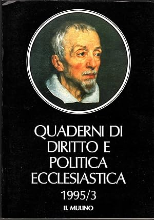 QUADERNI DI DIRITTO E POLITICA ECCLESIASTICA 1995-3 ed. Cedam B02