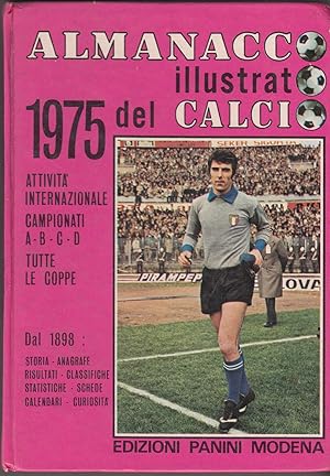 ALMANACCO ILLUSTRATO DEL CALCIO 1975 ed. Panini. Zoff in copertina - B01