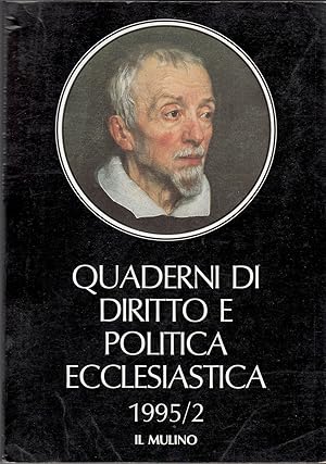 QUADERNI DI DIRITTO E POLITICA ECCLESIASTICA 1995-2 ed. Cedam B02