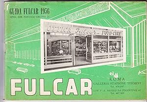 Guida FULCAR 1956. Foto Cine Ottica. Fotografia Catalogo