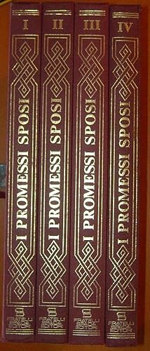 I PROMESSI SPOSI Vol. 1-2-3-4 di Alessandro Manzoni ed. 1985 F.lli Spada