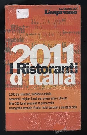 I RISTORANTI D'ITALIA 2011 ed. L'Espresso B12