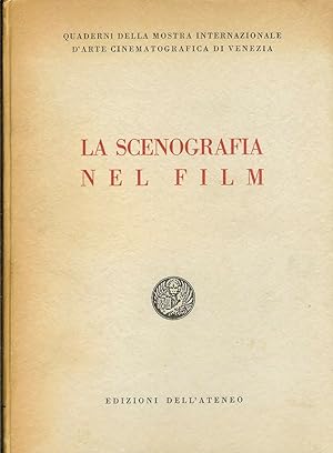 LA SCENOGRAFIA NEL FILM a cura di Mario Verdone ed. 1956 Dell'Ateneo - A12
