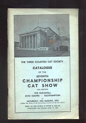 CATALOGUE OF THE SEVENTH CHAMPIONSHIP CAT SHOW ed. 1973