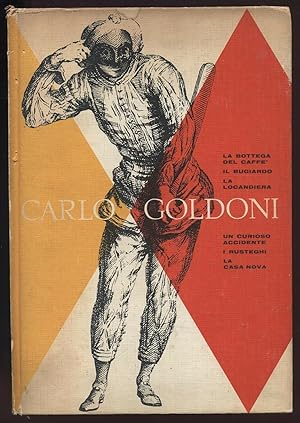 LA BOTTEGA DEL CAFFE', IL BUGIARDO. di Carlo Goldoni 1° ed. 1959 Mondadori