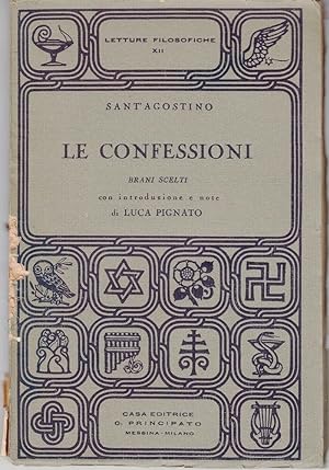 LE CONFESSIONI di Sant'Agostino ed. 1935 Principato
