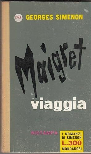 Georges Simenon MAIGRET VIAGGIA I Romanzi di Simenon n. 194 ed. Mondadori