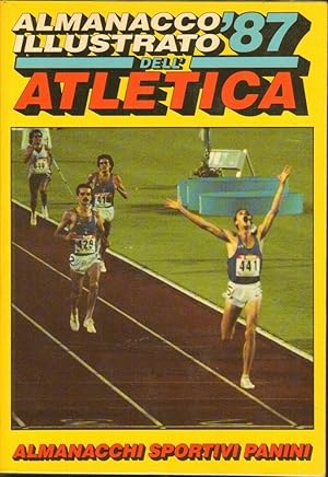 ALMANACCO ILLUSTRATO DELL'ATLETICA '87 ed. Panini 1987