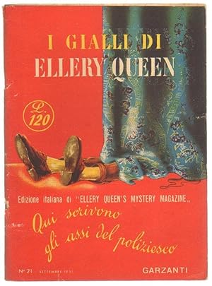 I Gialli di Ellery Queen n. 21 ed. Garzanti 1951 Settembre