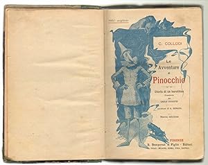 LE AVVENTURE DI PINOCCHIO. Storia di un burattino di C. Collodi ed Bemporad 1917