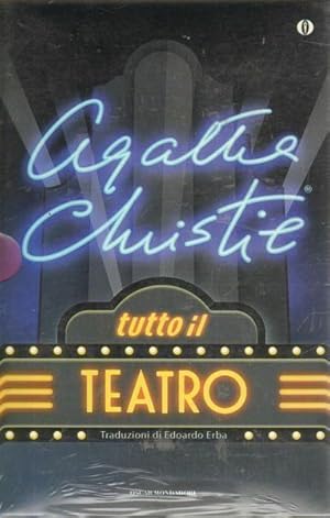 TUTTO IL TEATRO 2 Volumi di Agatha Christie ed. Mondadori