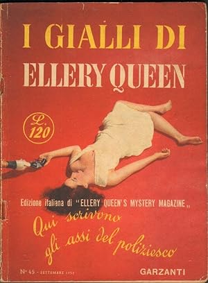 I Gialli di Ellery Queen n. 45 ed. Garzanti 1953 Settembre