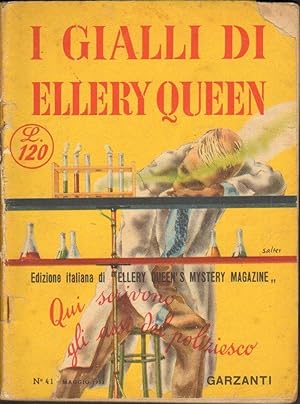 I Gialli di Ellery Queen n. 41 ed. Garzanti 1953 Maggio