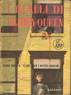 I Gialli di Ellery Queen n. 56 ed. Garzanti 1954 Agosto