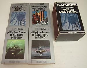 CICLO DEL MONDO DEL FIUME Saga Completa n. 4 Volumi di P. J. Farmer ed. Nord