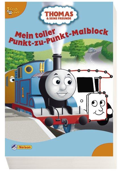 Thomas und seine Freunde - Punkt-zu-Punkt Malblock