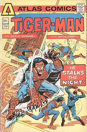 TIGER-MAN - No. 2 - STALKER IN A CONCRETE JUNGLE!