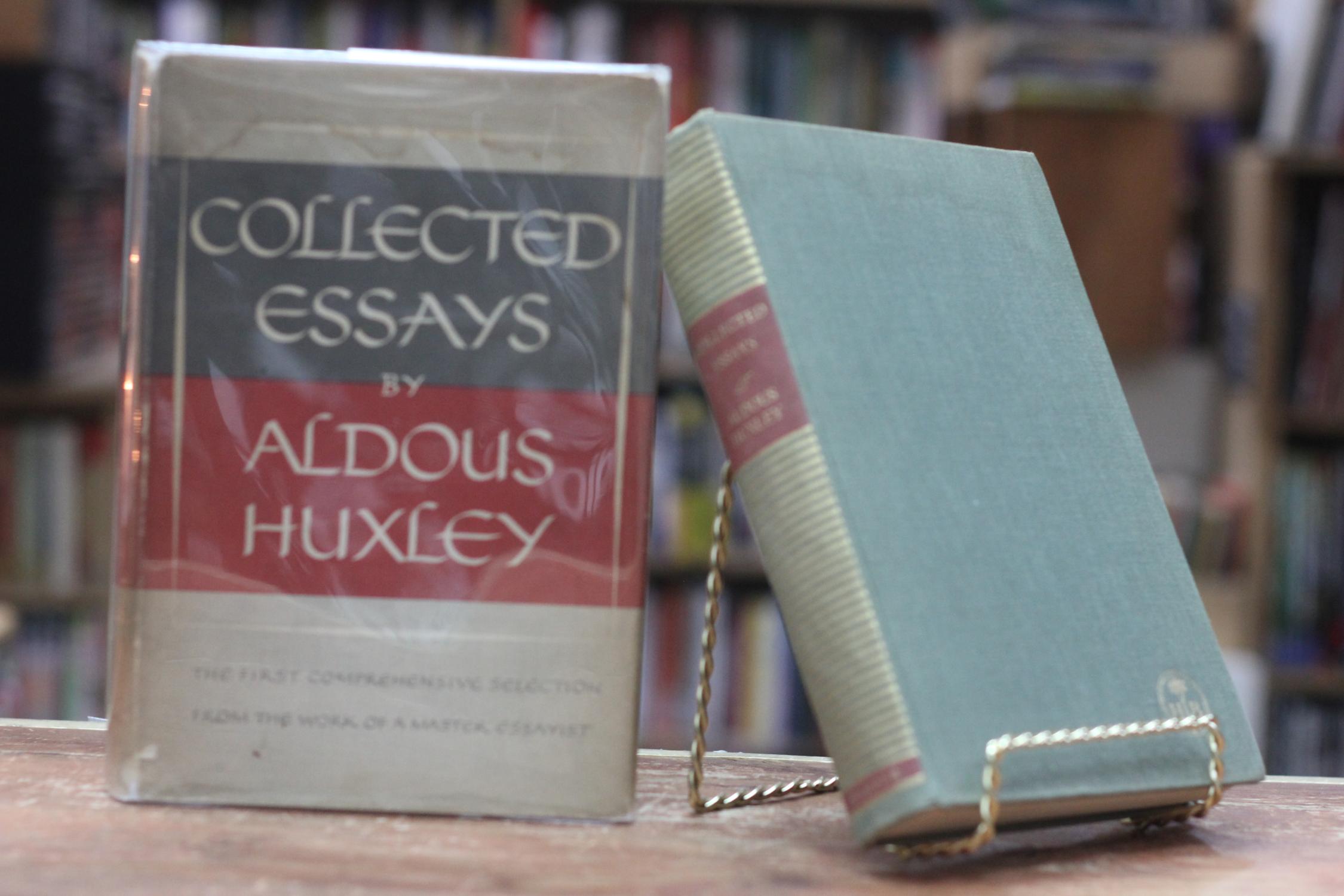 Free Aldous Huxley Essays aldous huxley essays