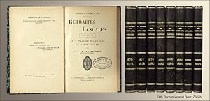 Retraites Pascales. 1872-1890.