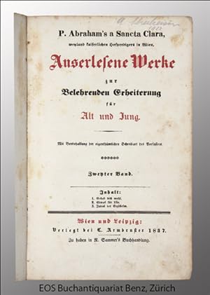 Auserlesene Werke zur Belehrenden Erheiterung für Alt und Jung (.) Zweyter Band. 1. Gerhab dich w...