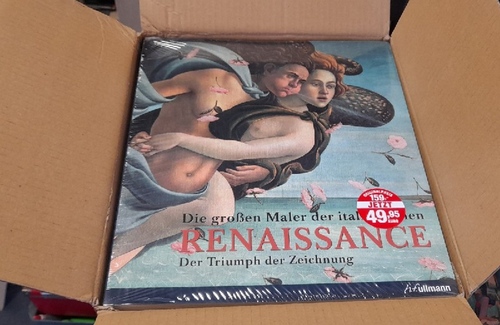 Die großen Maler der italienischen Renaissance 1 + 2 (Band 1: Der Triumph der Zeichnung. Band 2: Der Triumph der Farbe) 1. Auflagen 2 Bände