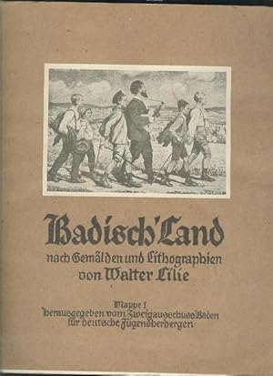 Badisch Land nach Gemälden und Lithographien Mappe 1,