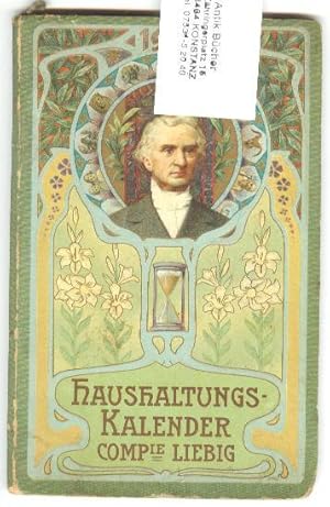 Liebigs Haushaltungskalender 1904 der Kundschaft gewidmet