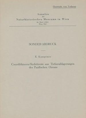 Coccolithineen-Skelettreste aus Tiefseeablagerungen des Pazifischen Ozeans. Eine nannopaläontolog...