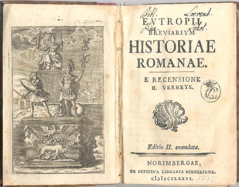 eutropius breviarium historiae romanae Eutropius eutropius is the author of eutropii breviarium historiae romanae (00 avg rating, 0 ratings, 0 reviews), eutropii breviarium historiae romanae . eutropius breviarium historiae romanae Eutropius eutropius is the author of eutropii breviarium historiae romanae (00 avg rating, 0 ratings, 0 reviews), eutropii breviarium historiae romanae .