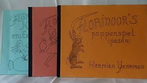 Florinoors poppenspel,Florinoors dierenboek en Florinoors kleurenboek. 3 deeltjes.