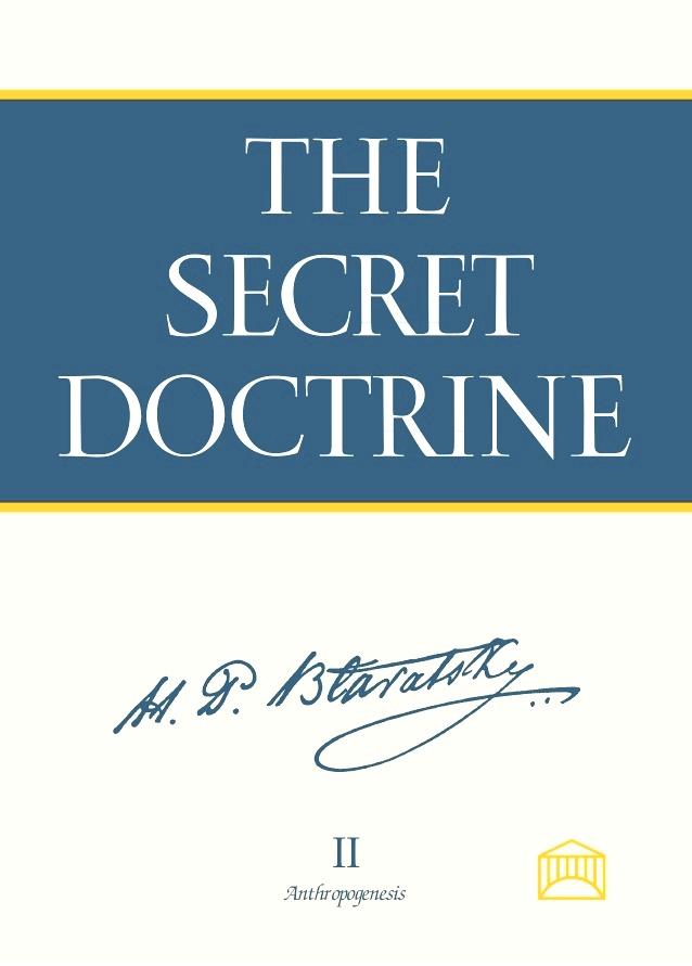 The Secret Doctrine Volume 2 Anthropogenesis