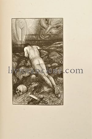 Les fleurs du mal avec une étude sur la vie et les ?uvres de Baudelaire par Camille Vergniol. Ill...