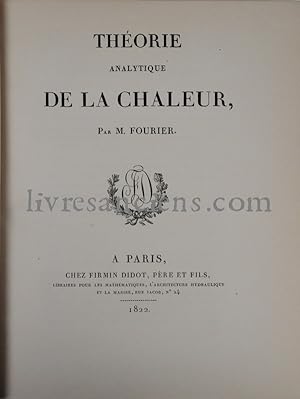 Oeuvres de Fourier publiées par les soins de M. Gaston Darboux, sous les auspices du Ministère de...