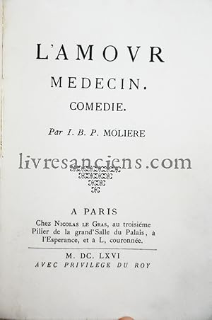 L'amour médecin.