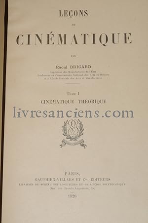 Leçons de cinématique