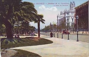 MADRID. Jardines de la Castellana.