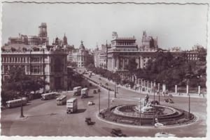 MADRID. La Cibeles y Calle de Alcalá.