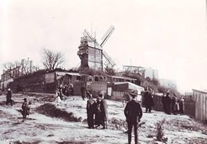 PARIS 1900 (17) Le Moulin de la Galette. Photo Desoye.