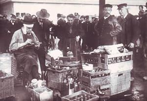 PARIS 1900 (18) Aux Halles. Photo Desoye.