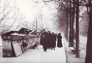 PARIS 1900 (4) Sur les quais. Photo Desoye.