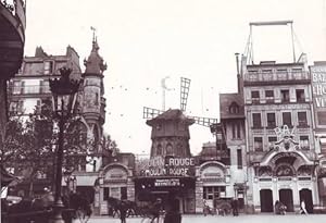 PARIS 1900 (12) Place Blanche. Le Moulin Rouge. Photo Desoye.