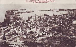 ALICANTE: Vista general del Puerto. Fot. L. Roisin.