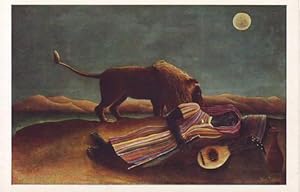 HENRI ROUSSEAU: The Sleeping Gypsy. 1897. The Museum of Modern Art.