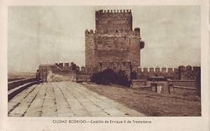 CIUDAD RODRIGO. Castillo de Enrique II de Trastámara. Foto Pazos. Postal 14x9, sin circular.