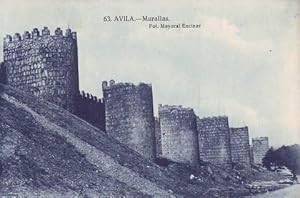 AVILA: Murallas. Fot. Mayoral Encinar. Postal 14x9, sin circular.