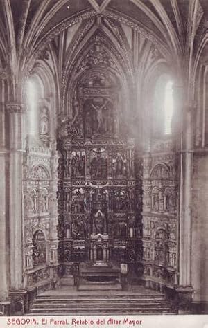 SEGOVIA. El Parral. Retablo del Altar Mayor.